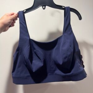 Women's Navy Blue Sports Bra